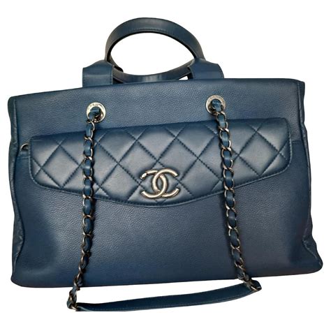 navy blue chanel handbag|More.